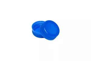 38mm Blue P/P Non Dispensing, Round Unlined Land DBJ