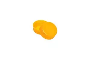 38mm Orange P/P Non Dispensing, Round Unlined Land DBJ