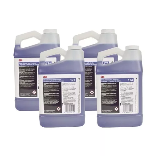 3M 17A 2 L Bottle Glass Cleaner and Protector Concentrate (4/Carton)