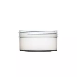 4 oz Natural PP Straight Sided Jar 89 mm Neck Finish, Round Base