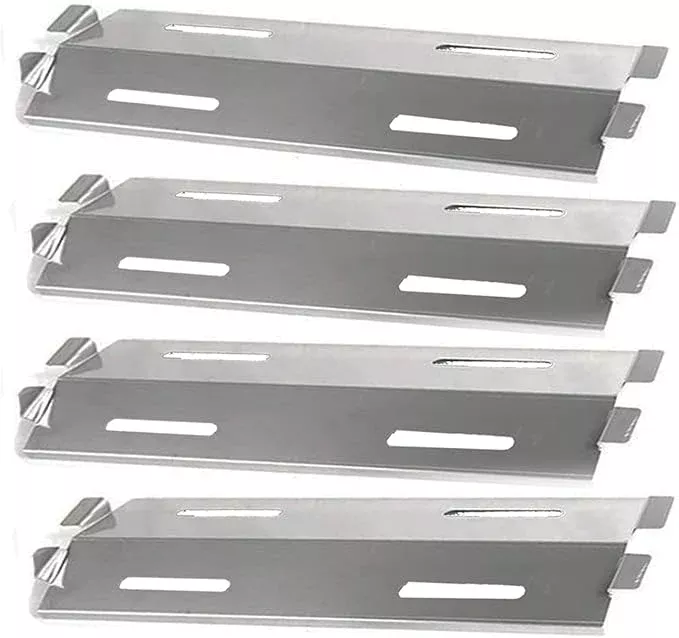 (4-Pack) 17 1/8" Stainless Steel Heat Plate for Members Mark GR2039201-MM-00, Bakers and Chefs ST1017-012939 SAMS Club and Grill Chef BIG-8116