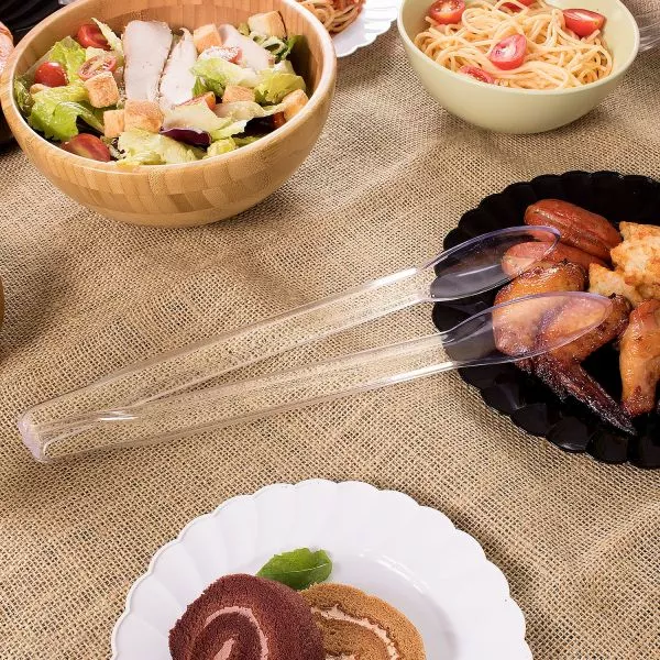 [48 ct] 12" Plastic Serving Tong | PS