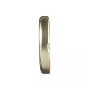 48 mm Gold Metal Lug Closure, Plastisol Liner