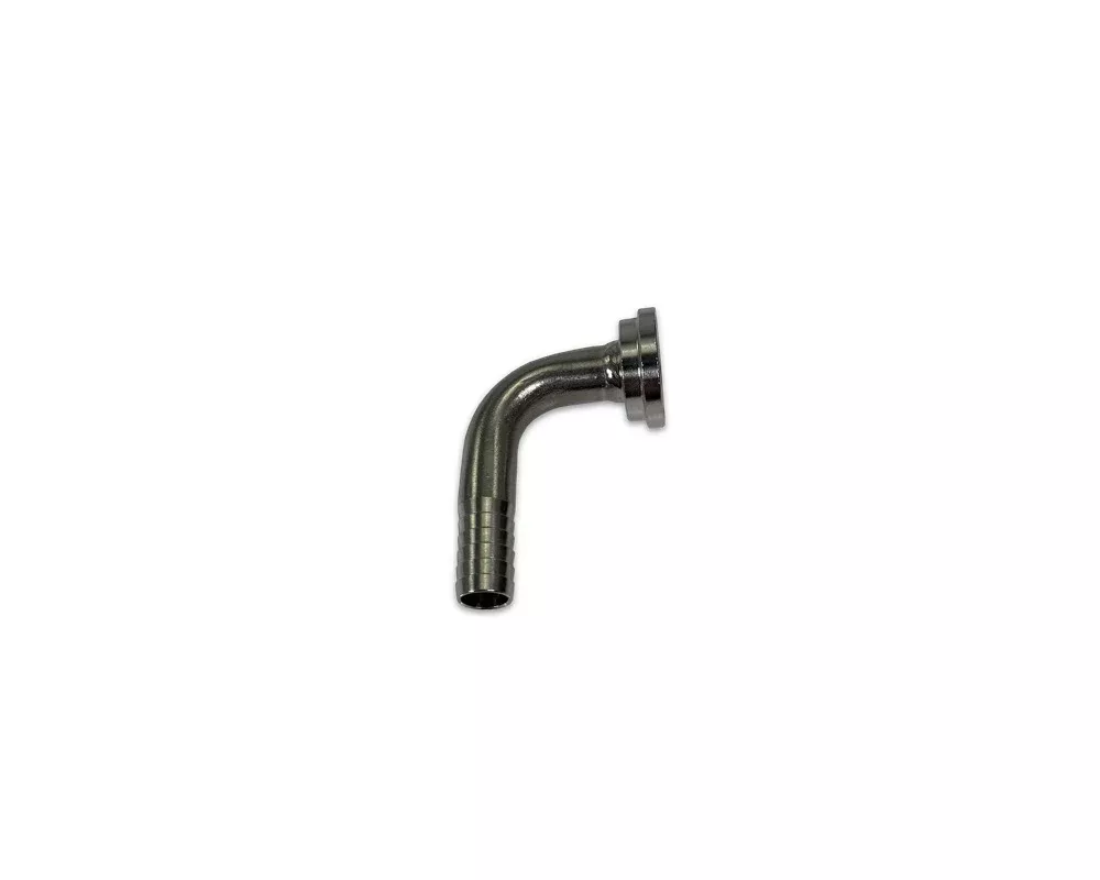 5/16" 90º Barbed Tailpiece, Stainless Steel, for Draft Beer & Gas Lines