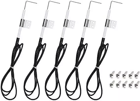 5 Pack Grill Ignitor Electrode Replacement kit with Wire for Home Depot Nexgril 720-0830H, 720-0830D, 720-0888, 720-0888N and Most Nexgrill Grill Models