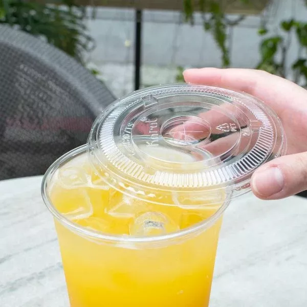 [500 ct] 32 oz Cup Lids | PET | 107 mm