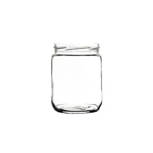 500 mlflint glass jar 82-2040 packed in 12