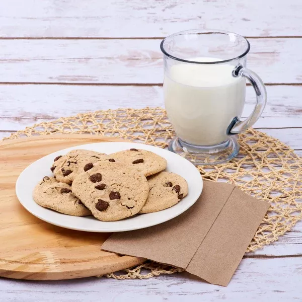 [6,000 ct] 12" x13" Off-Fold Napkins, Kraft