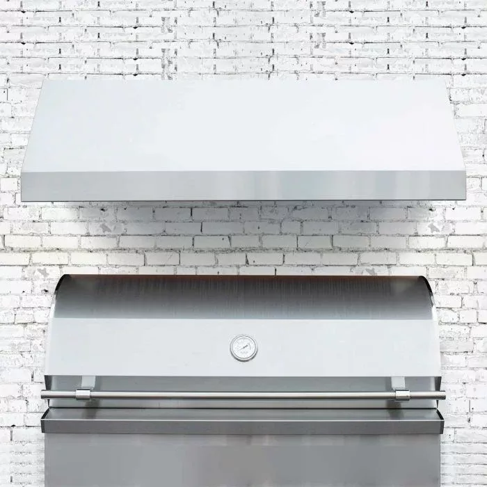 60" Outdoor Rated Vent Hood with 2,000 CFM Motor and Mounting Bracket