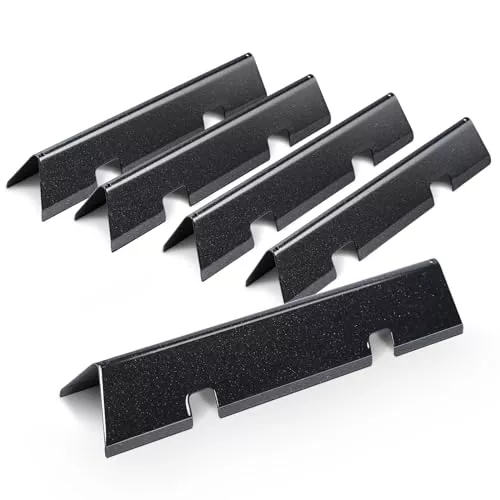 7636 Flavorizer Bars for Weber Spirit 300 Series Grill Replacement Part for E-310, E-320, E-330 with Front Control Knobs, 15.3", Porcelain-enameled, Upgrade Desgin, 5-Pack