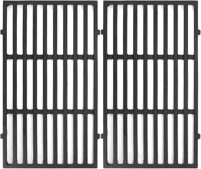 7637 Grill Grates for Weber Spirit II 200 & Spirit 200 Series Spirit E210 E220 S210 S220 Gas Grills with Front Control Panel,17.5" Cast Iron