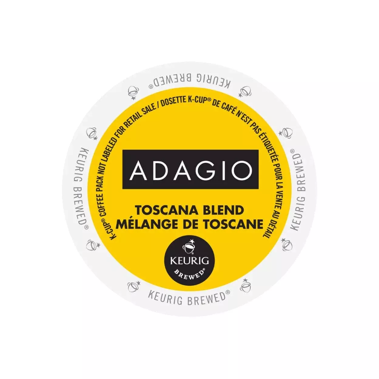 Adagio Toscana Blend K-Cup Pods (Case of 96)