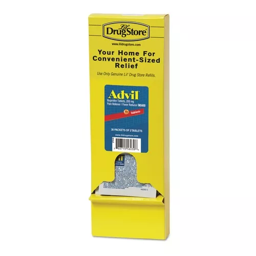 Advil 58030 200 milligrams Refill Pack Ibuprofen Tablets (30/Box)