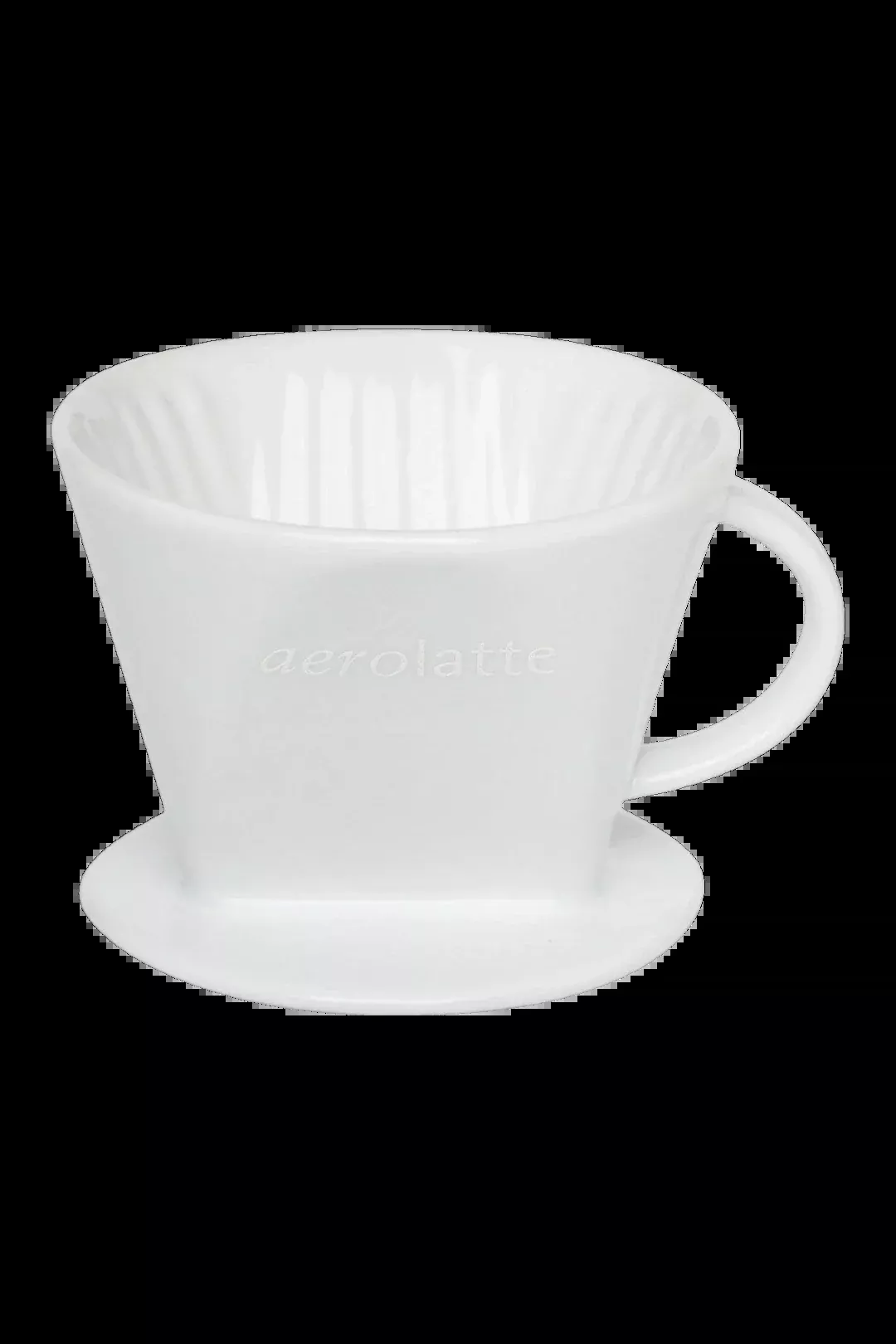Aerolatte Ceramic Pour Over Coffee Filter Cone – Size No.2
