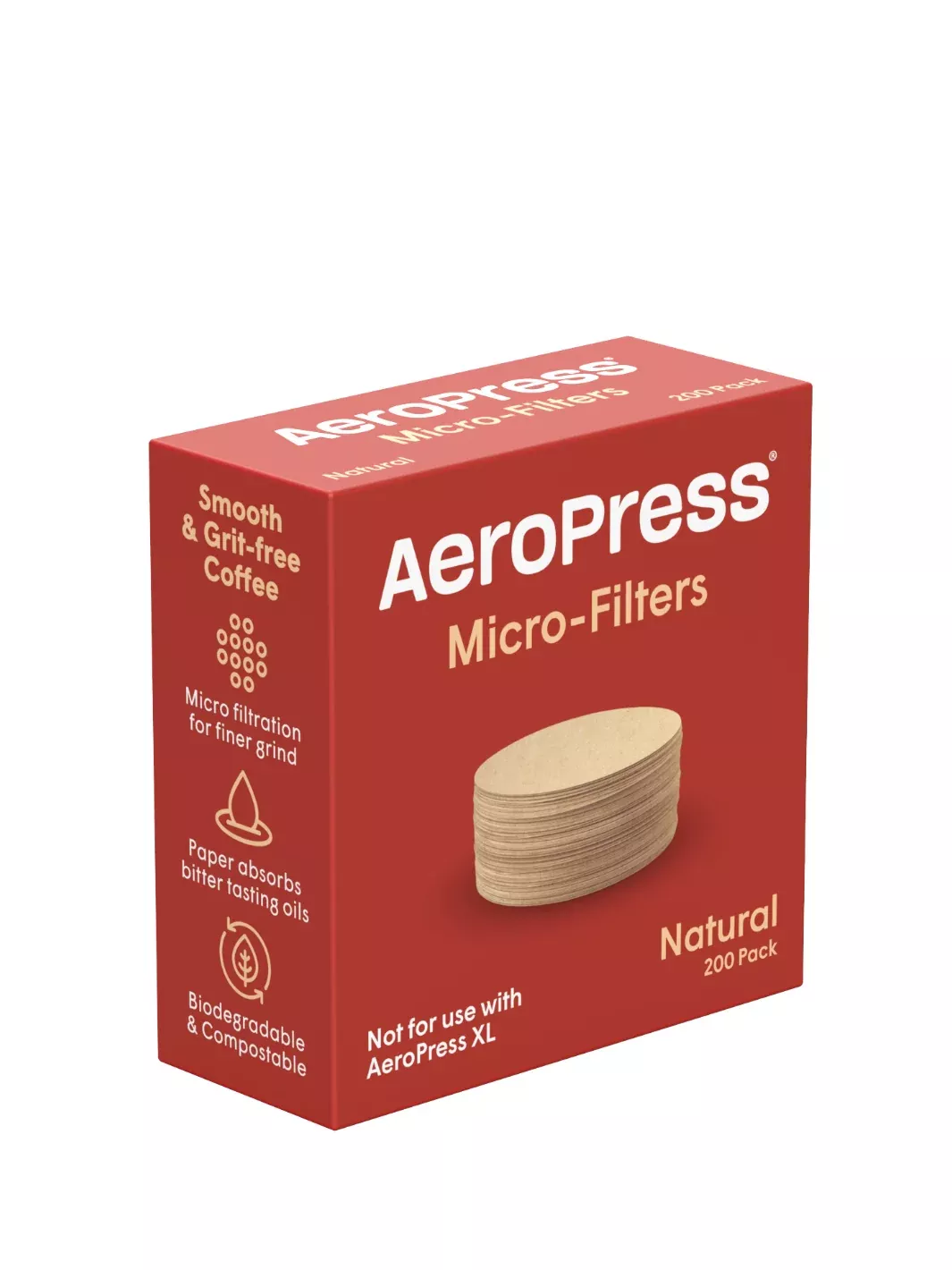 AeroPress - Natural Microfilters 200 Pack