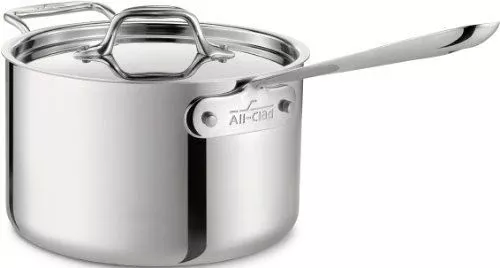 All-Clad Stainless 4 QT. Sauce Pan with Lid