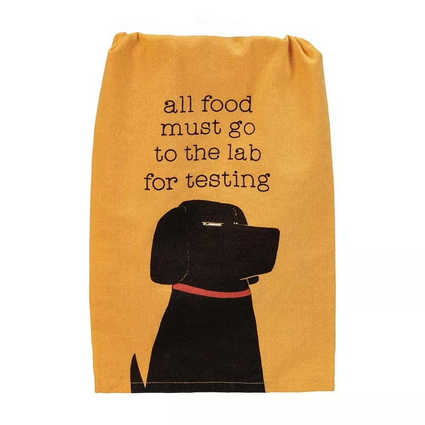 All Food Must Go To The Lab For Testing Kitchen Towel