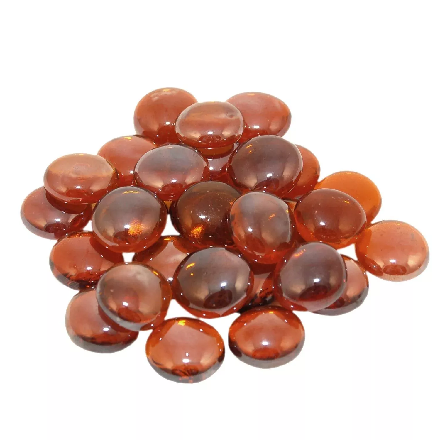 American Fyre Designs 10 lbs Deep Amber Fyre Gems Media GLG-10-A