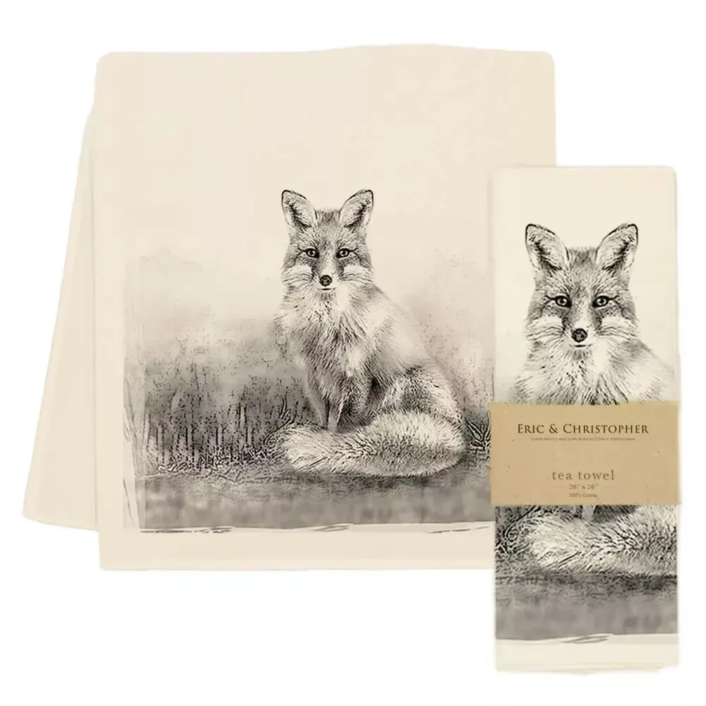 American Woodlands Tea Towel