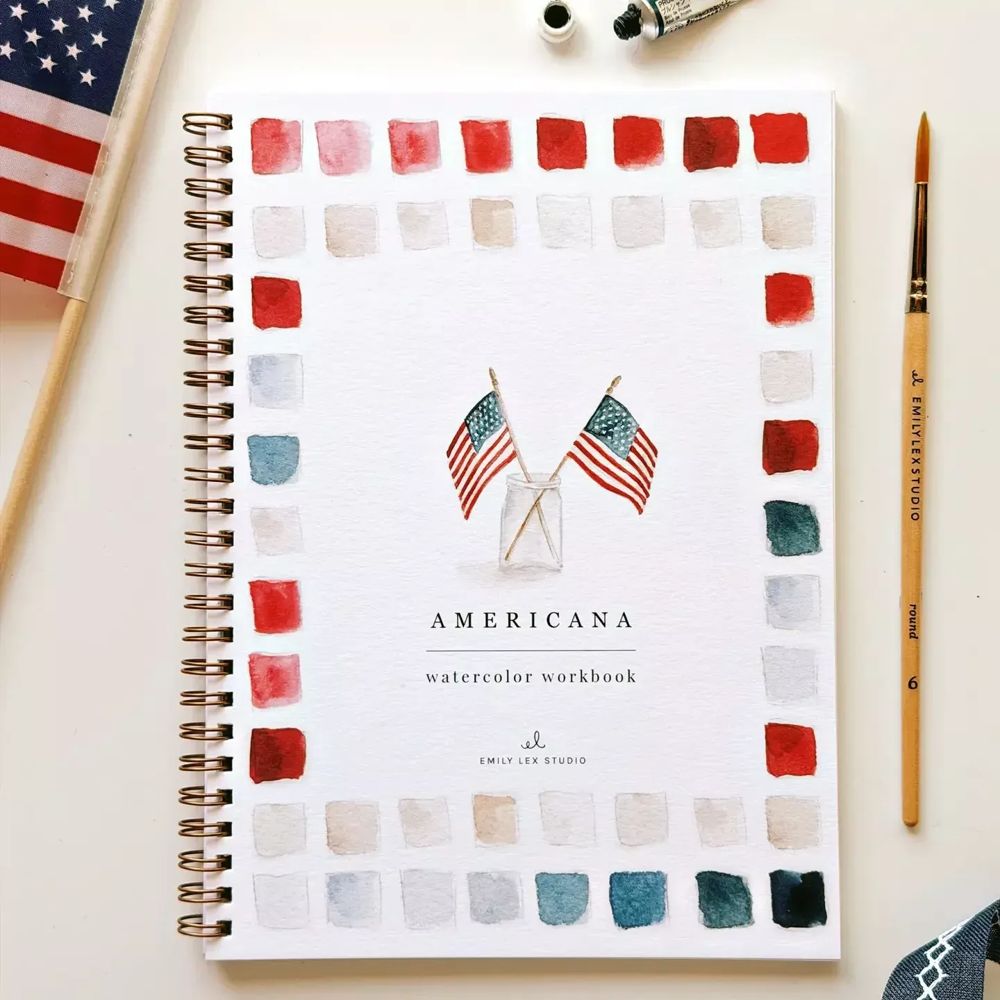 Americana Watercolor Workbook