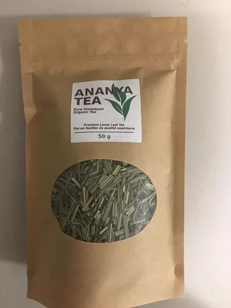 Ananya Tea - Organic Lemongrass Herbal Tea - 50g