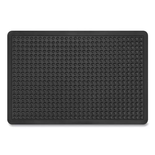 Apache Mills 39097090020000300 24 in. x 36 in. Bubble Flex Rectangular Anti-Fatigue Mat - Black