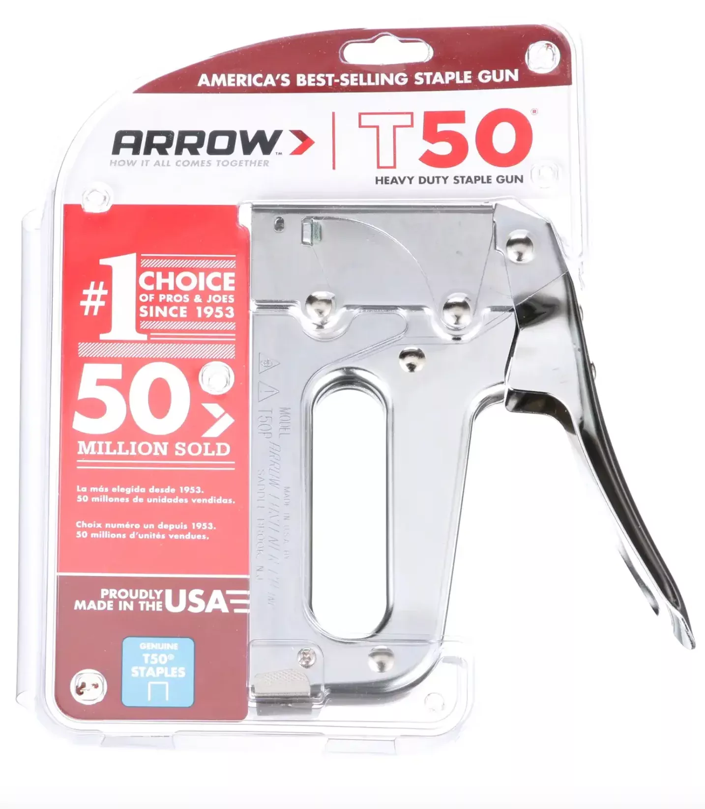 Arrow Heavy-Duty Staple Gun Tacker