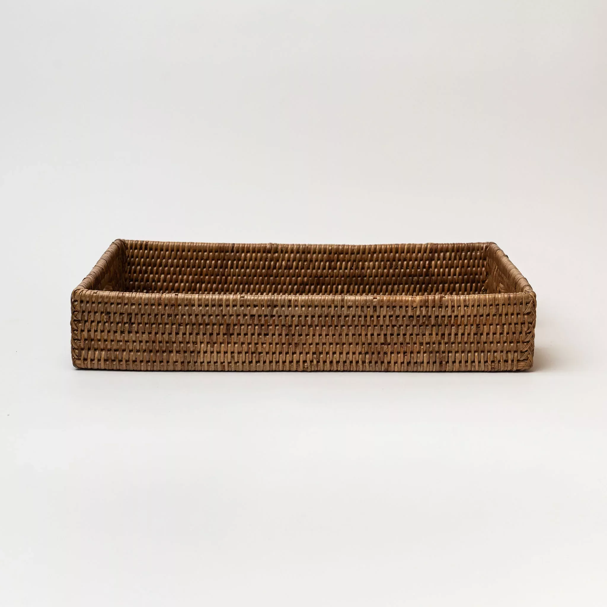 At the Ready Rattan Tray