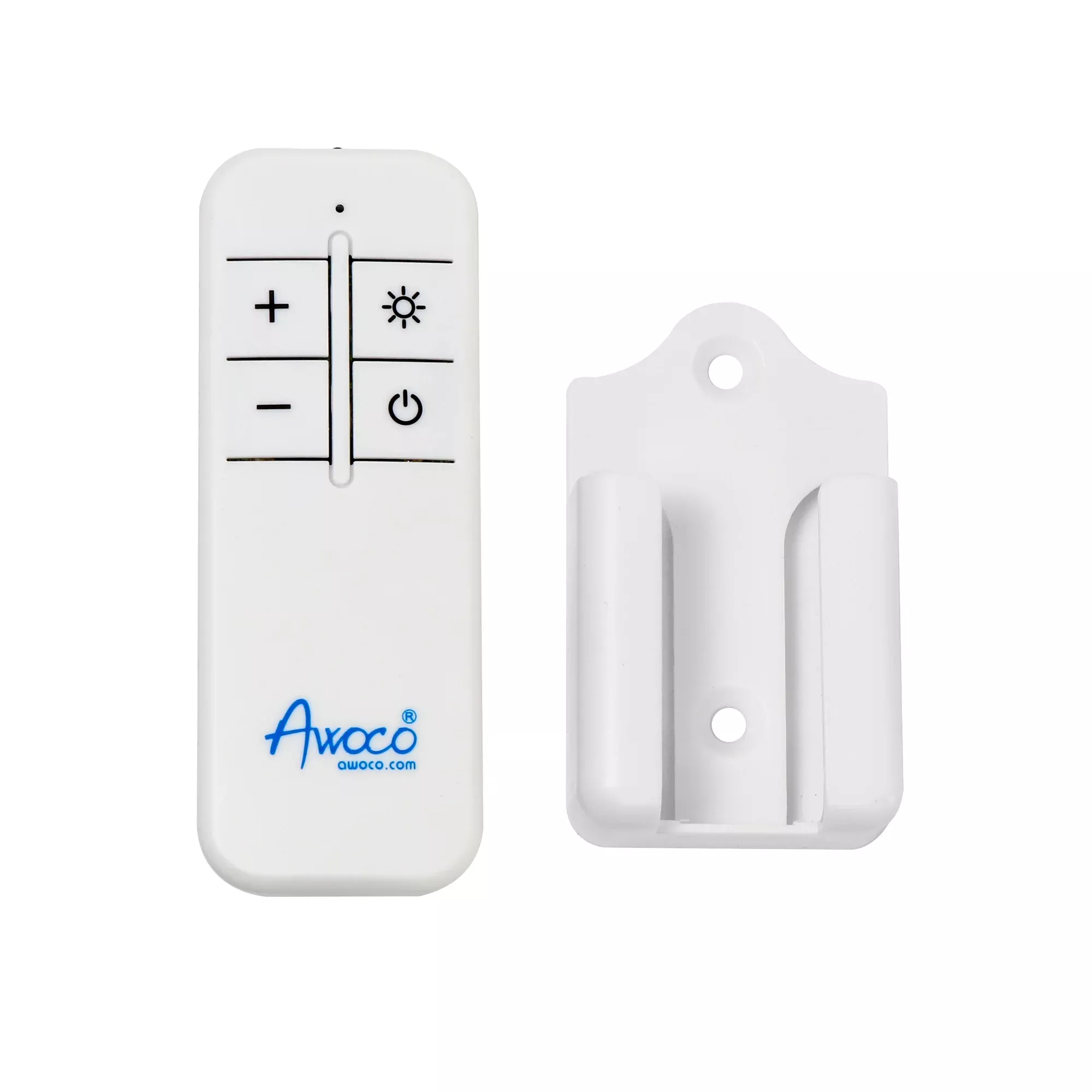 Awoco Range Hood Remote Control for RH-IT-R, RH-IT-CR Models, White with Holder