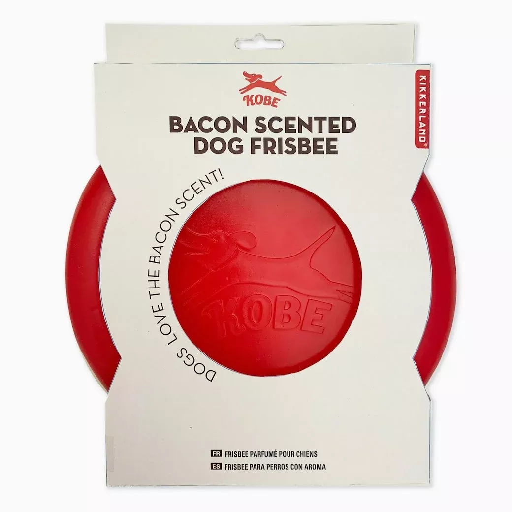 Bacon Scented Flying Disc Dog Toy