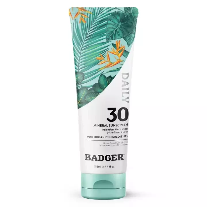 Badger Balm Mineral Suncreen Cream Daily SPF 30