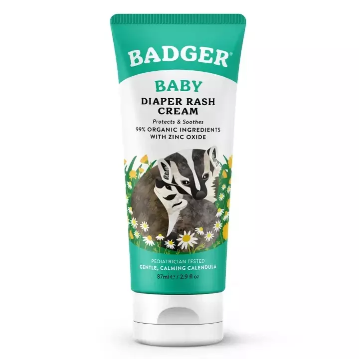 Badger Balm Zinc Oxide Diaper Cream