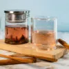 Bamboo Tea Tray Set