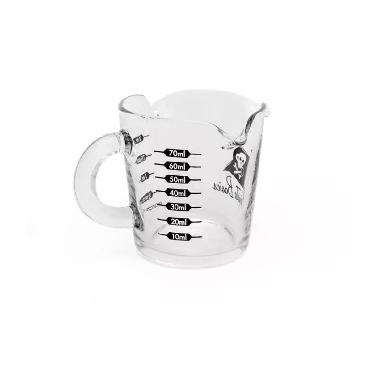 Barista Basics Clear Measurement Triple-Spout Shot Glass (3oz/ 89ml)