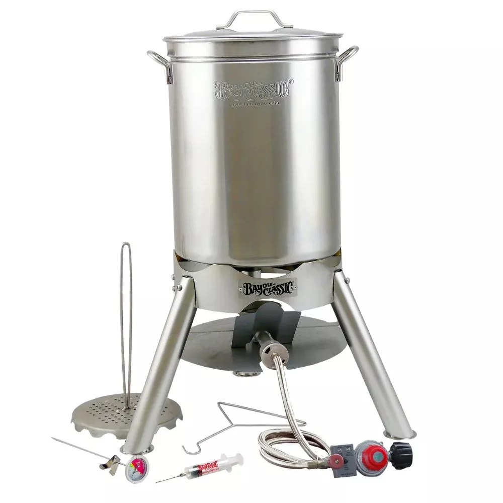 Bayou Classic 44-qt Stainless Turkey Fryer Kit