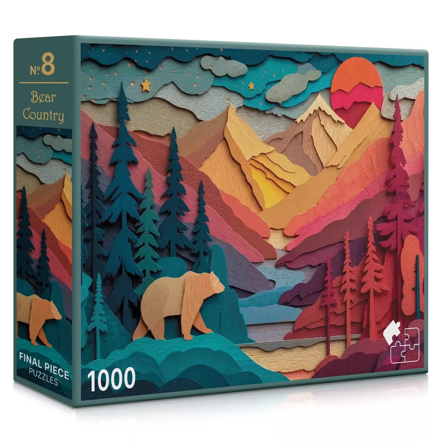 Bear Country 1000 Piece Puzzle