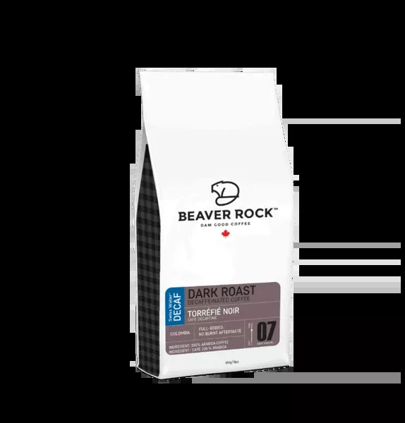 Beaver Rock Beans Decaf Dark 12oz