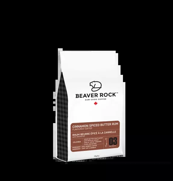Beaver Rock Cinnamon Spice Butter Rum Beans 8oz