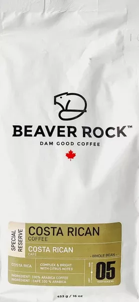 Beaver Rock (SPEC RESERVE) Costa Rica TERRAZU Beans 12oz