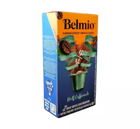 Belmio Half-Caff Nespresso Compatible Capsules, 10 PackALUMINUM