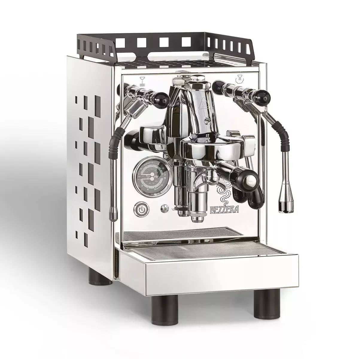 Bezzera Aria MN Espresso Machine (Chrome Square)