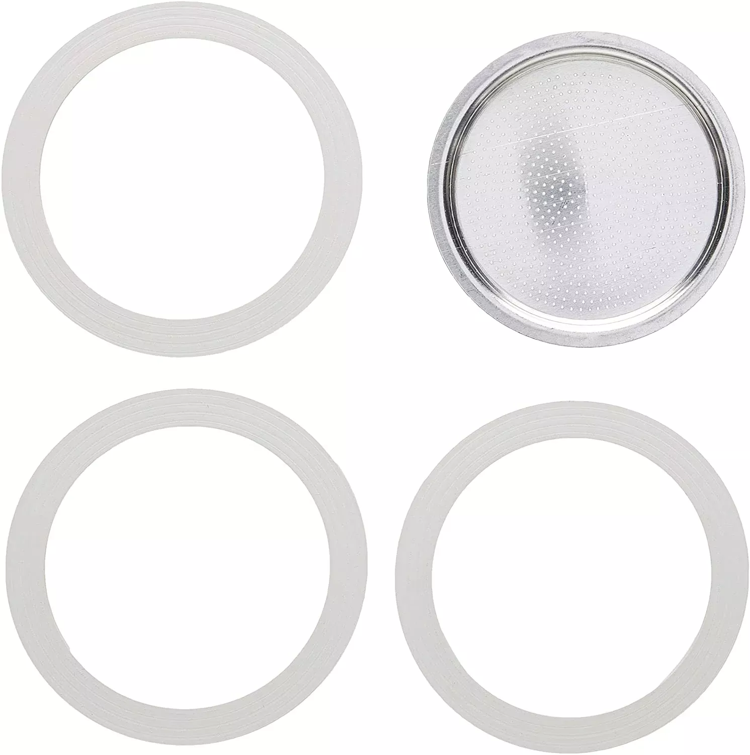 Bialetti Moka Express 9 Cup with Replacement Gasket & Filter