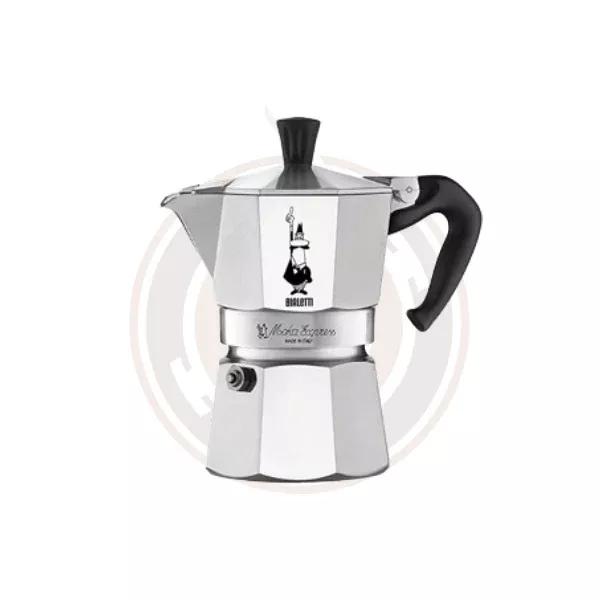 Bialetti Moka Express Espresso Maker - 1 Cup, 3 Cup, 6 Cup, 9 Cup and 12 Cup