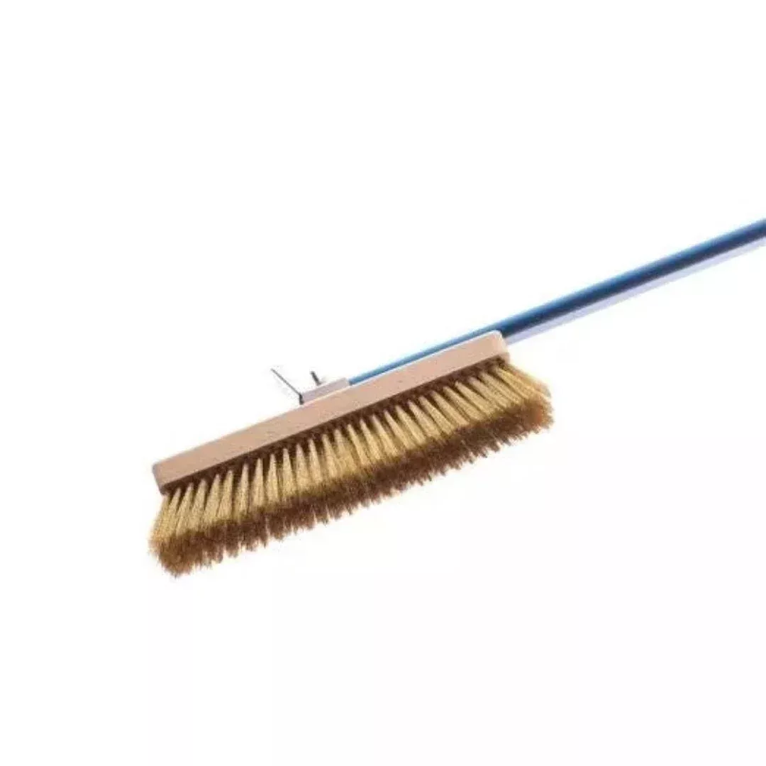 Big rotating head oven brush with bristles