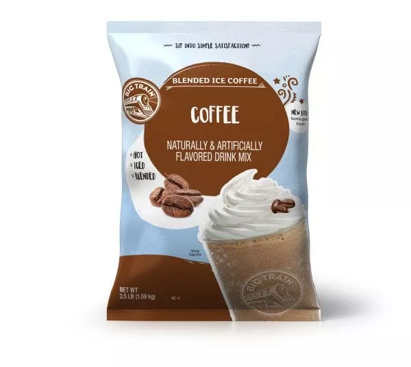 Big Train Coffee Blended Ice Coffee Mix - Bag (3.5 lbs)