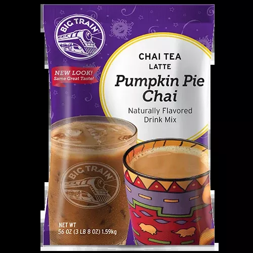 Big Train Pumpkin Pie Chai Tea Latte Mix - Bag (3.5 lbs)