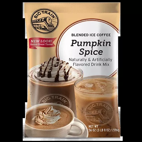 Big Train Pumpkin Spice Blended Ice Coffee Mix - Bag (2 lbs)