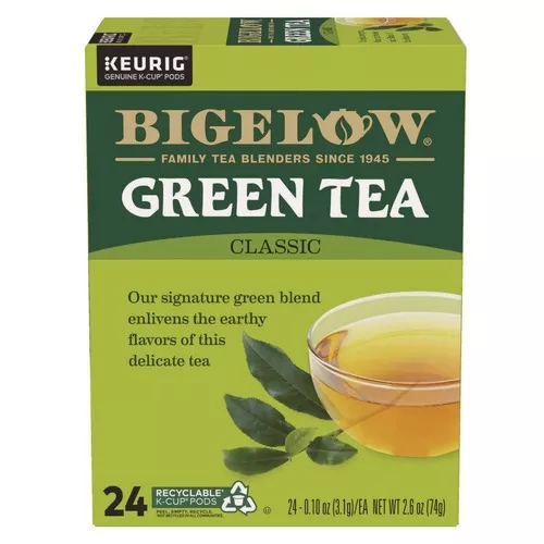 Bigelow 5000363992 K-Cup Pack - Green Tea (24/Box)
