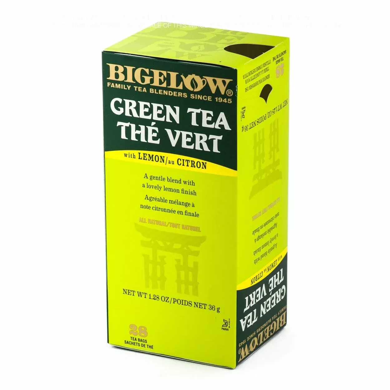 Bigelow Green Tea with Lemon Tea Bags