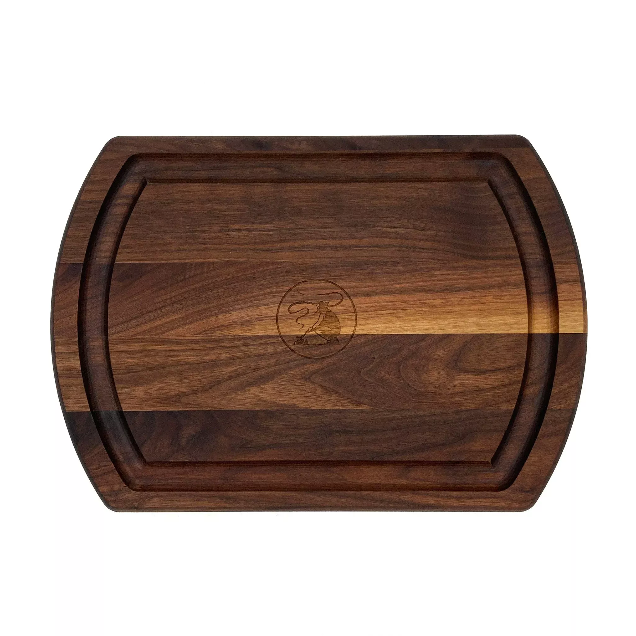 Black Angus Walnut Turnabout Reversible Carving Board